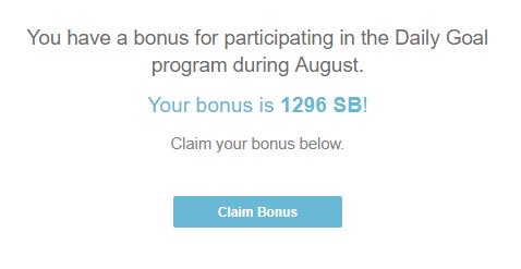 jft676's tweet photo. π€ Thank You @Swagbucks for my August Monthly Bonus! #DailyGoal #Everyday #MonthlyMaster π€ https://t.co/8GjmtUAwBR