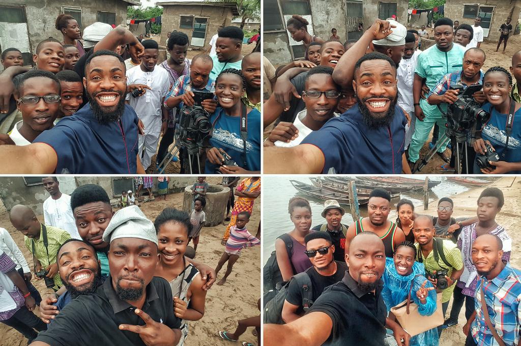 sholaanimashaun's tweet photo. See BTS images of #MorenikejiMusicVideo , BTS video  here  https://t.co/bTEqgx8na1 . https://t.co/eN2s0MEF92