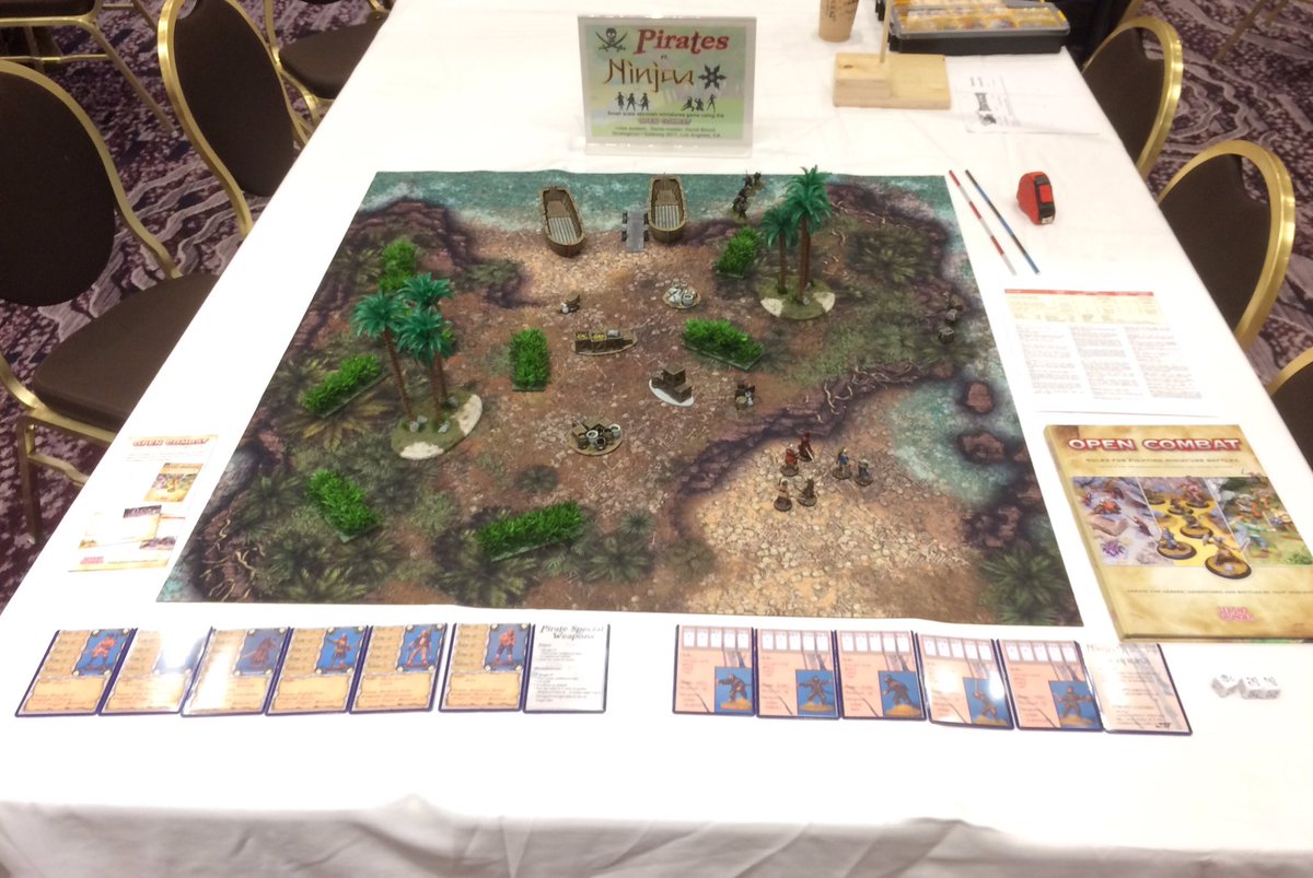 TableTopDave's tweet image. Ready to go with Open Combat @strategicon @second_thunder