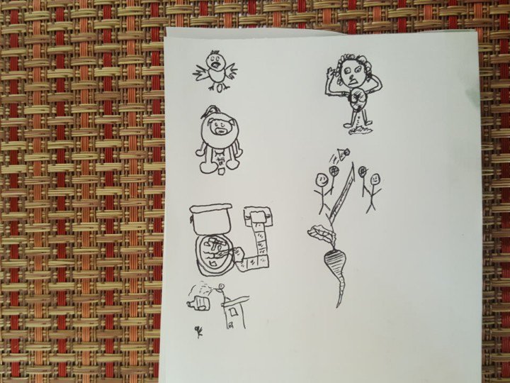 My mom made a grocery list. I remade it for her