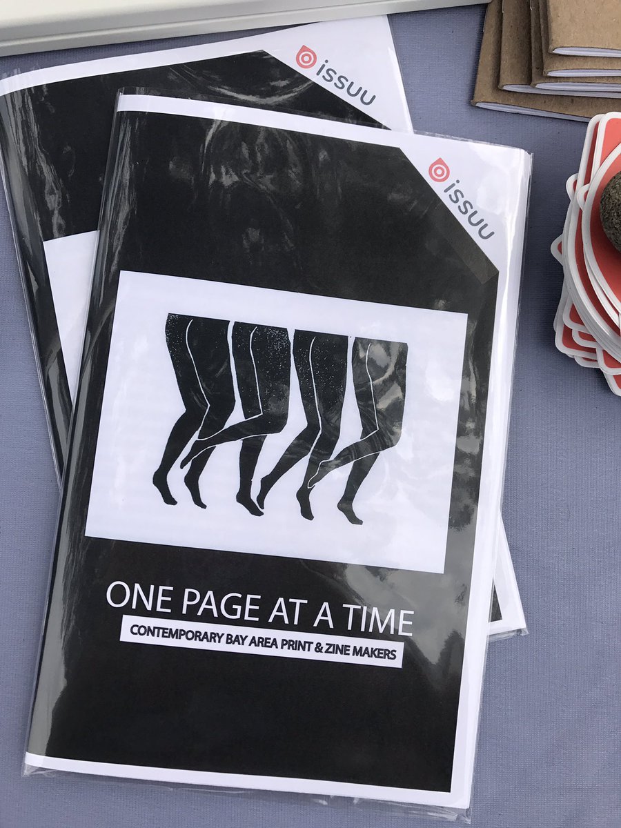 issuu's tweet photo. Check out this irl print version of our @PaintPensSF collaborative zine! They're here with us at #sfzf2017, come say hi! https://t.co/yKRIry1bbv