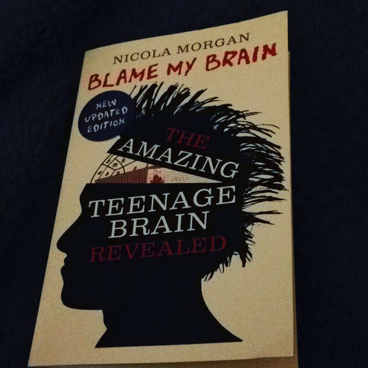 Helena_McDon's tweet photo. Interesting book on the teenage brain. On the whole it was a good book I would recommend reading #teenagebrain #nicolamorgan #blamescience 😉 https://t.co/IWmuyy6ooU