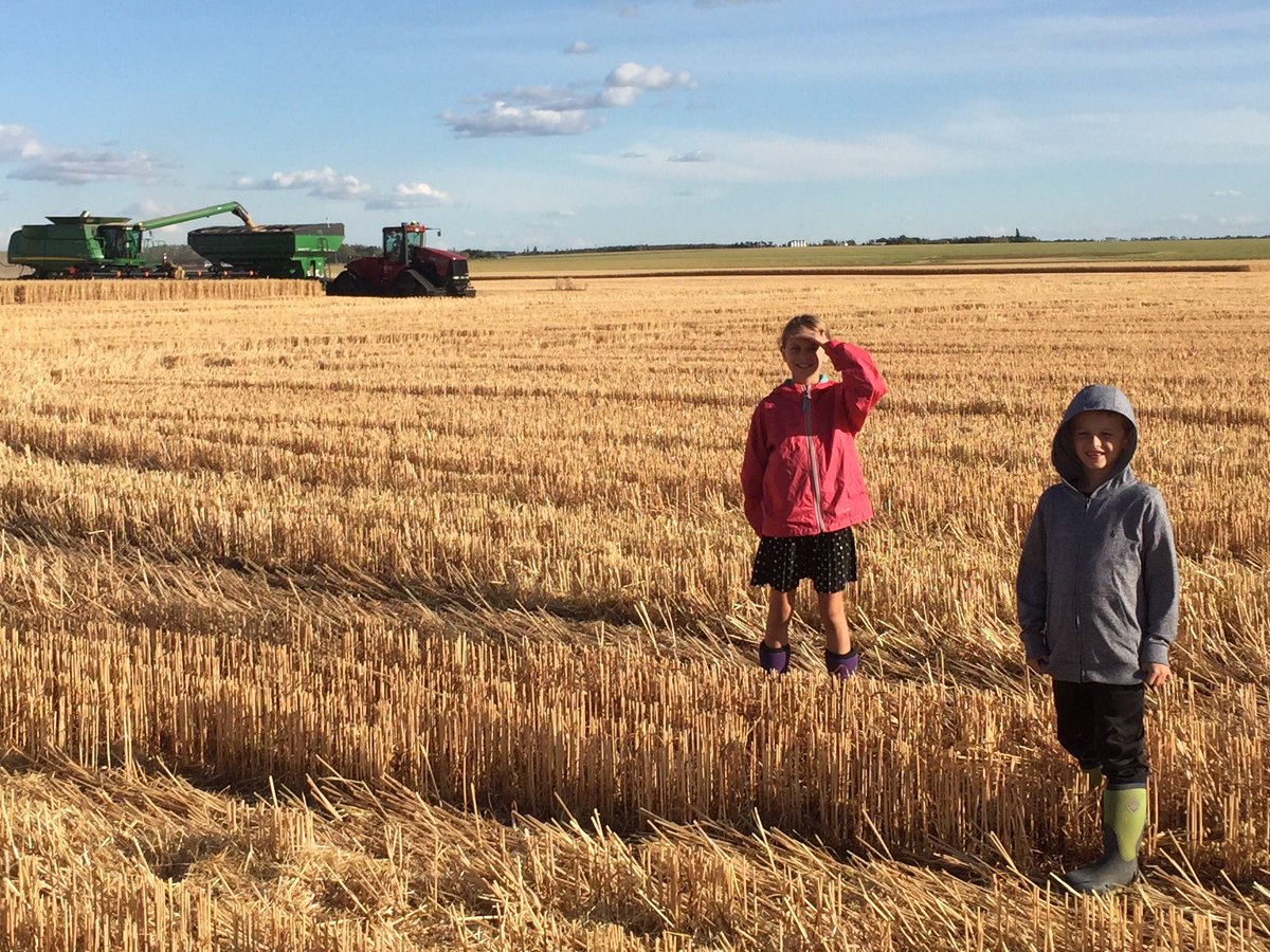 These two kids would like to thank <a href="/JustinTrudeau/">Justin Trudeau</a> for making it even harder for them become farmers some day.