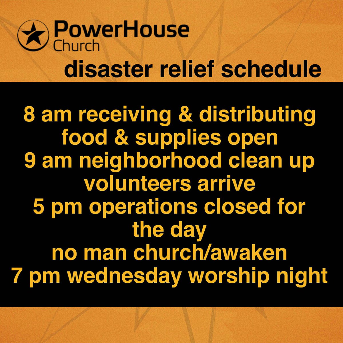 Are you looking for a way to help those in need? You can help us with giving out food &amp; supplies, or going out into the community! 
#Share