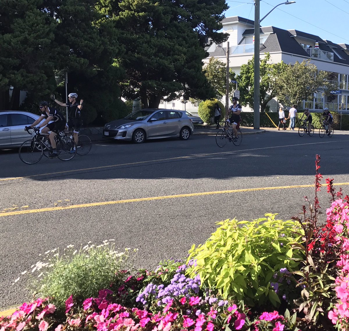 Richard_Way's tweet photo. The @IFVictoria riders to arrive after riding the whole Island! in the Ride for the Future for Physical Literacy! @S4L_SPV @PhysLitGuy https://t.co/k1BgROxobV