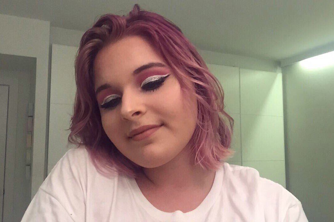 sitcompaege's tweet photo. 💗💘💖#lgbtbabies the hashtag should be #lgbtqbabies bc i'm panromantic &amp; gay &amp; nonbinary ans lgbt ain't enough
anyways this is real this is me https://t.co/8eOire4Ccu