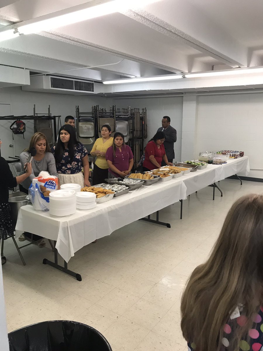 Appreciate our Spanish ministry inviting us to join them for homemade tamales.