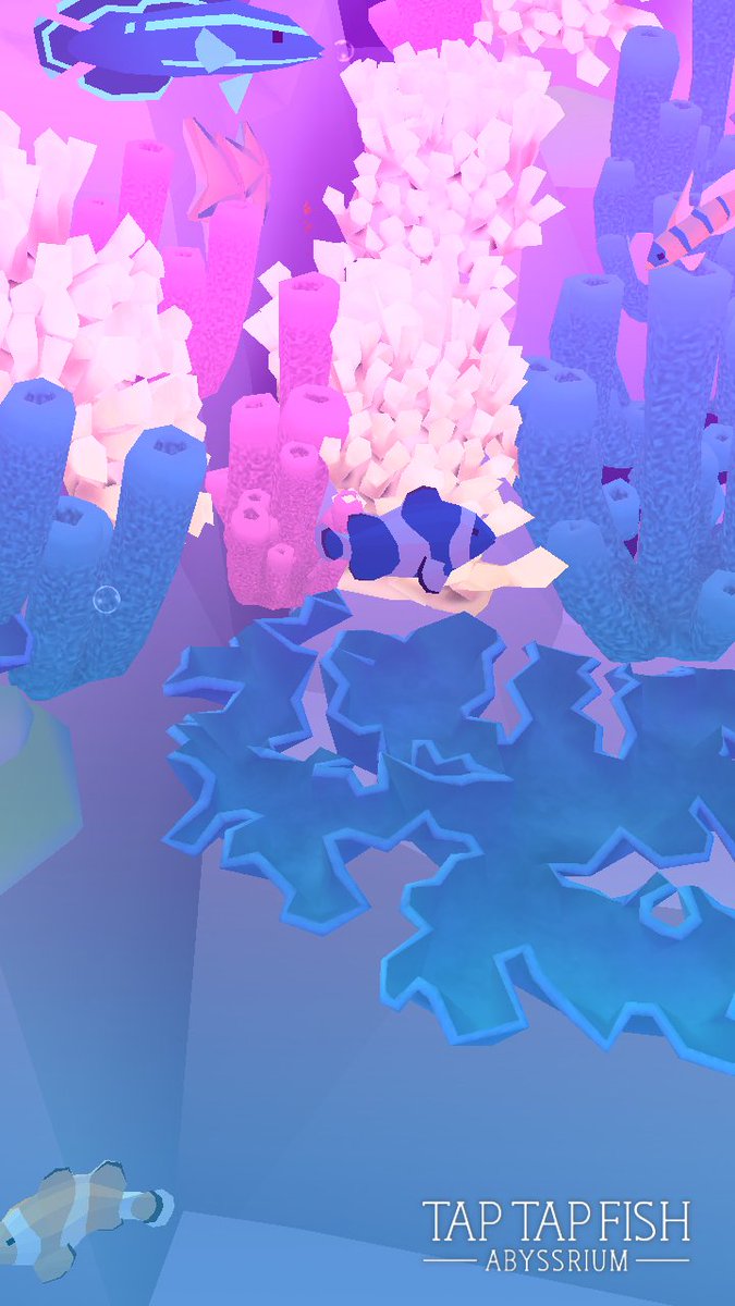 andiebeta's tweet photo. My Blue Clownfish:) 
#taptapfish
Download: https://t.co/CDQ8zfecMM https://t.co/WZEuFXNBxK