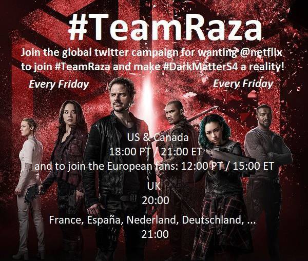 BaronDestructo's tweet image. September 3, 2017: Dark Matter fandom unleashed! josephmallozzi.wordpress.com/2017/09/03/sep…