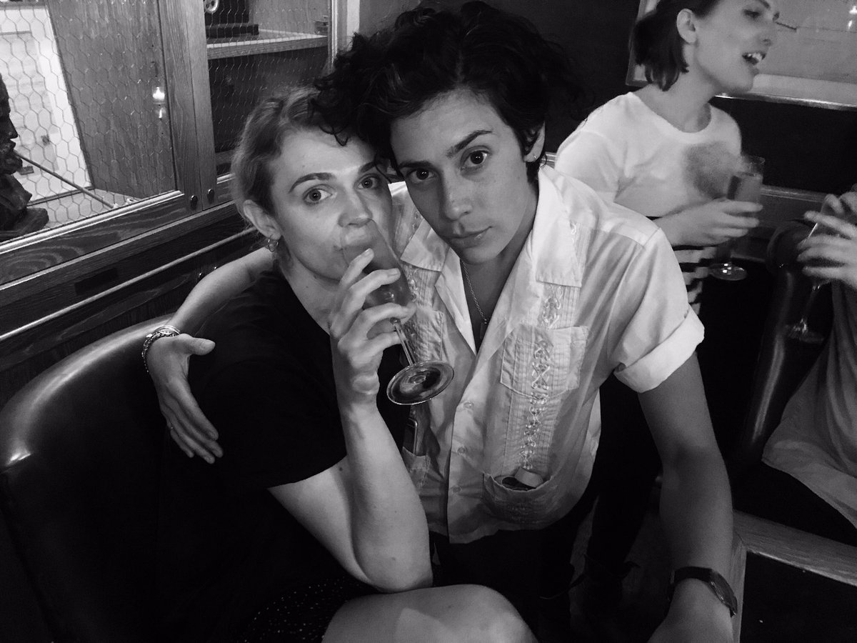 My hamlet crushes #extendedfamily @gayle_rankin and Roberta ❤️💀👾