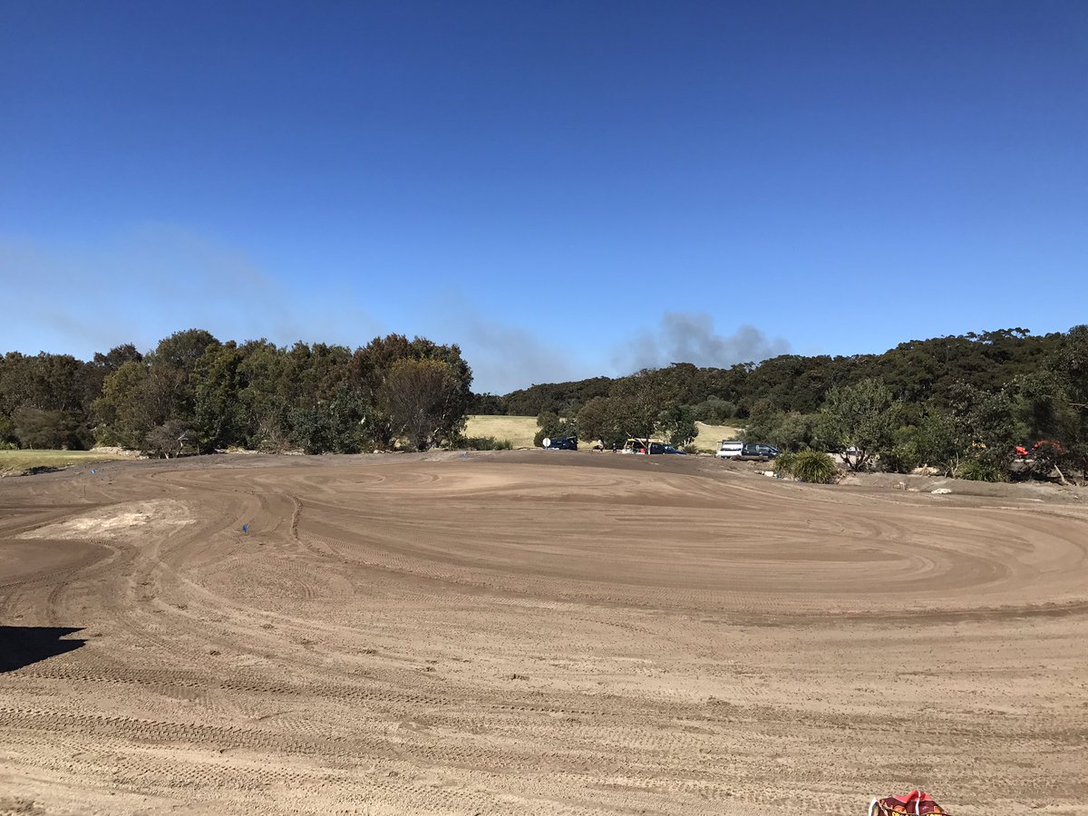 golfshapes's tweet photo. Final prep on 1st green and root zone going onto 4th green today @st.michaels #golfshapes #designconstruct https://t.co/jKaxLOYxmw