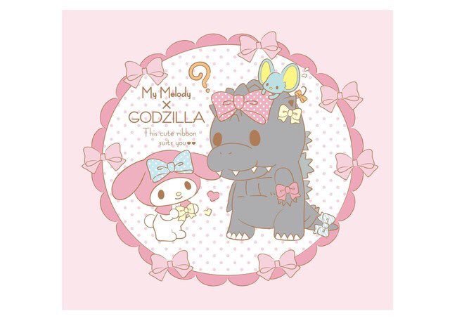 Crunchyroll's tweet photo. NEWS: Godzilla x Sanrio Character Collaboration Project to Launch This Fall!

🌟 Read: https://t.co/SwZO8lzQZw https://t.co/WBRVmfkQBY