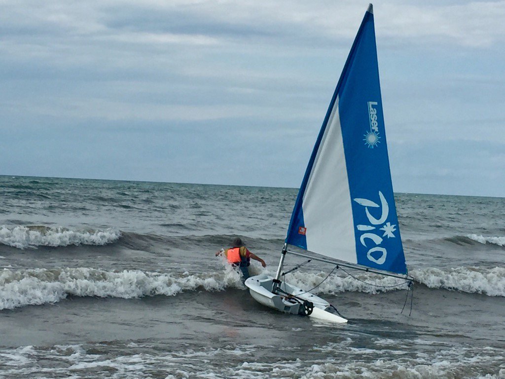 Shoreline_Sail's tweet photo. New #LaserPico heading out on #LakeOntario https://t.co/SEyGIdU59W