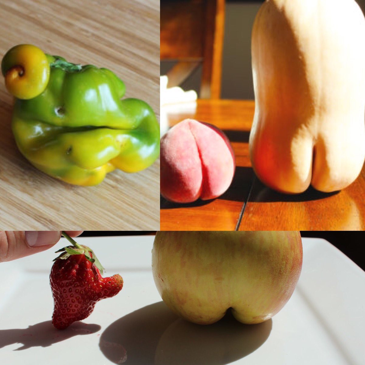 Ugly Fruit and Veg tweet media