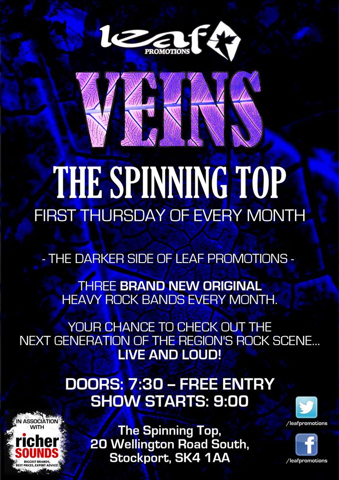 SpinningTopSK4's tweet photo. Next live music - THURSDAY 
#Stockport https://t.co/gB0D1yJYyN