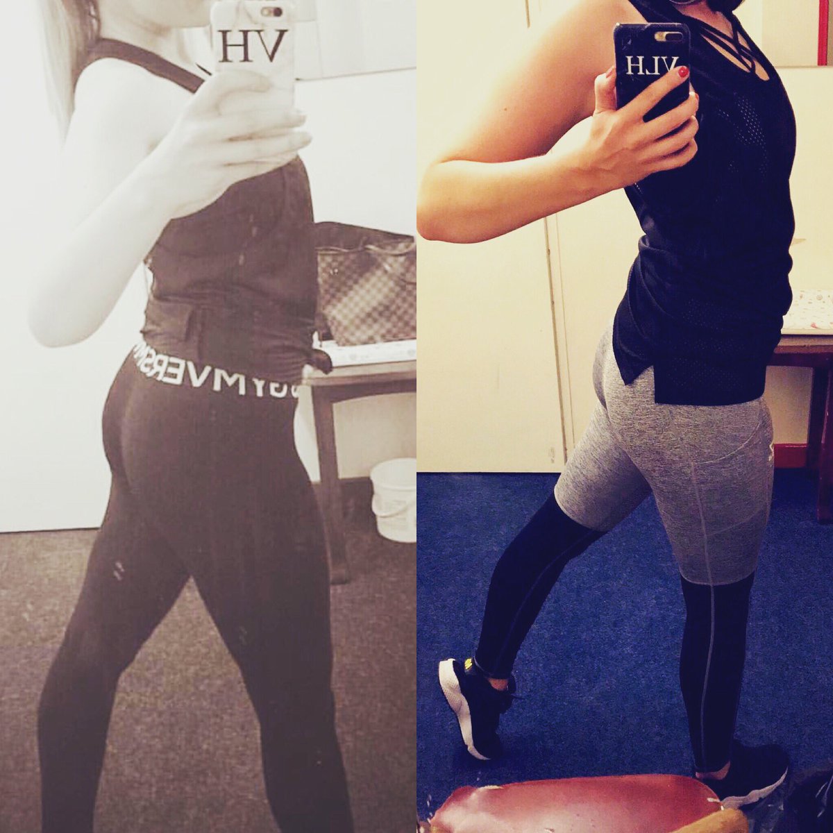 VickyHardcastle's tweet photo. #transformationtuesday on a Sunday night! 🙈🍑 Hard work pays off when you put your mind to it! https://t.co/Xh9R7UzNGZ
