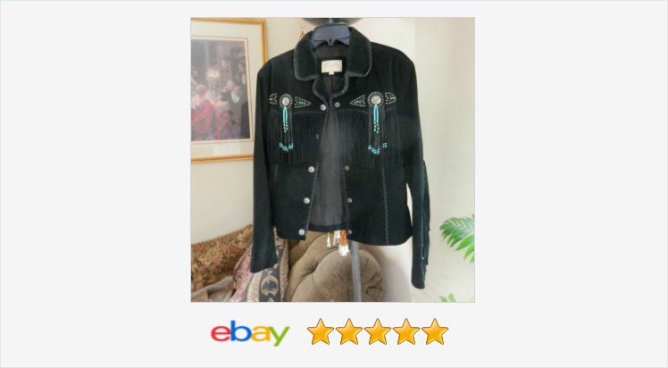 gingernell's tweet image. Nice Women's Scully Black Suede Leather Fringe Western Cowgirl Rodeo Jacket | eBay #scully #basiccoat 
goo.gl/UkS9RN