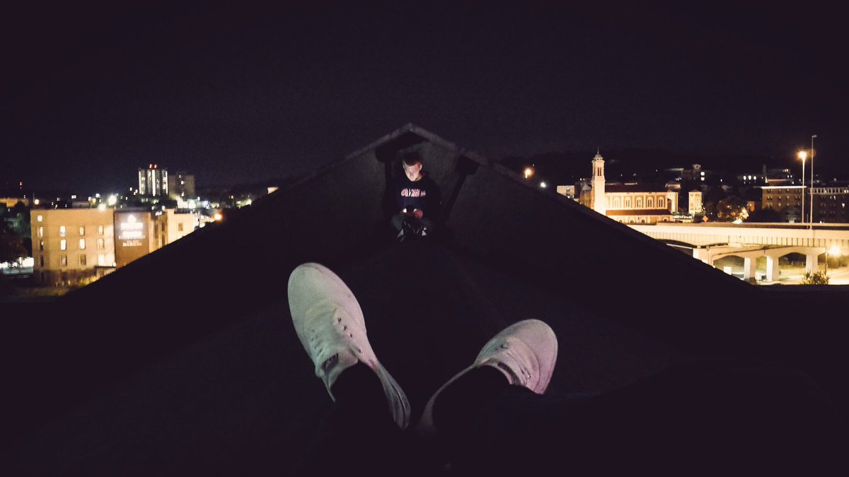 ExplorerPhotos's tweet image. On top of Worcester's most iconic building. Ruined my new Cons.