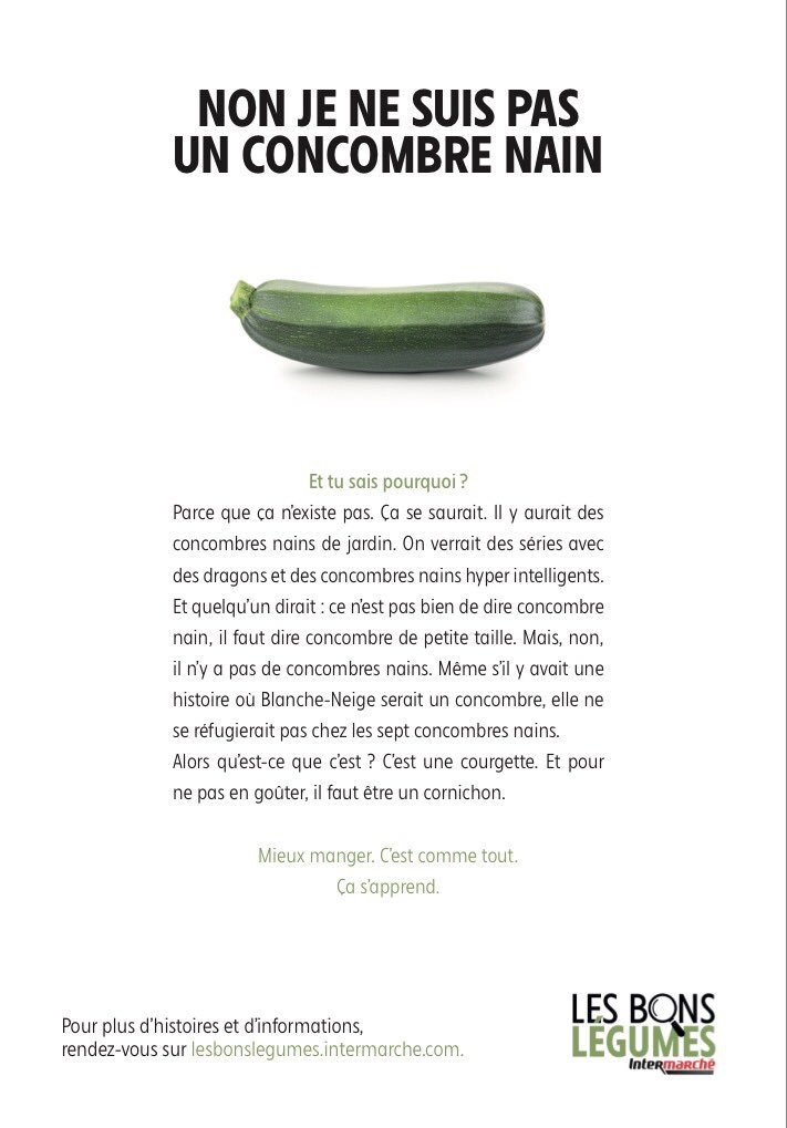 ttooktoomuc's tweet photo. Les vraies histoires #LesBonsLégumes d'@intermarche https://t.co/STrP0HyGgx