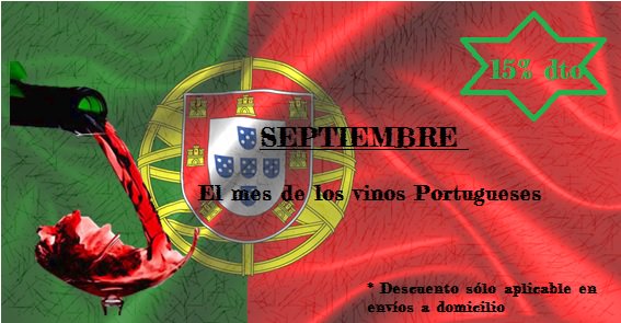 Septiembre pertenece a Portugal. En nuestra web podrás encontrar vinos de diferentes regiones de este país.
