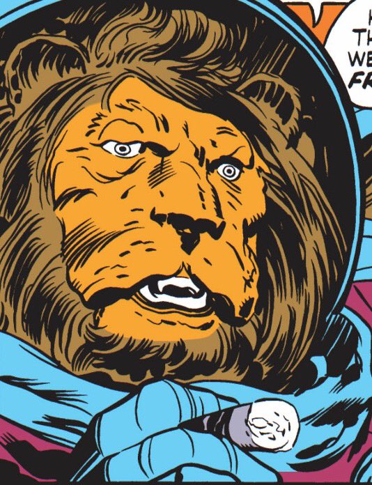 Considering what the appearance of a gruff cigar-chomper in one of his comics usually meant, I'm 90% sure we know what Kirby's fursona was