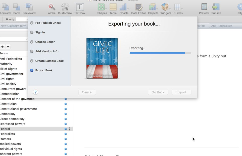 MiOpenBook's tweet photo. Sending the first two chapters of Civics to iTunes now! https://t.co/cxOzn3GFD5