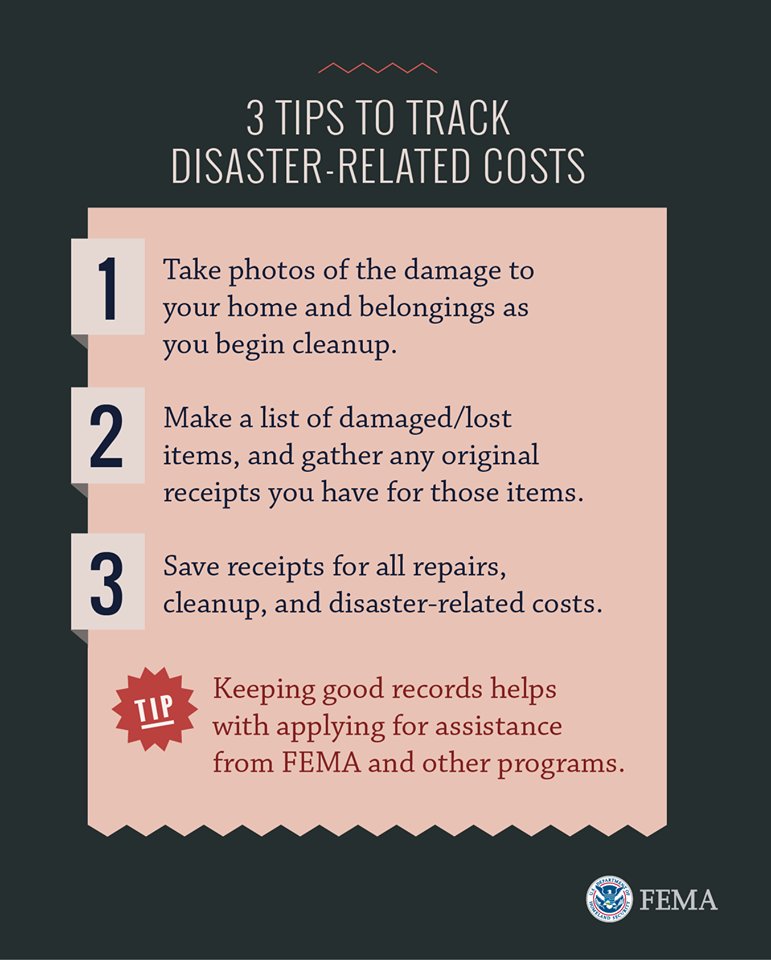 Keep these important tips in mind as you begin to clean and repair your home: