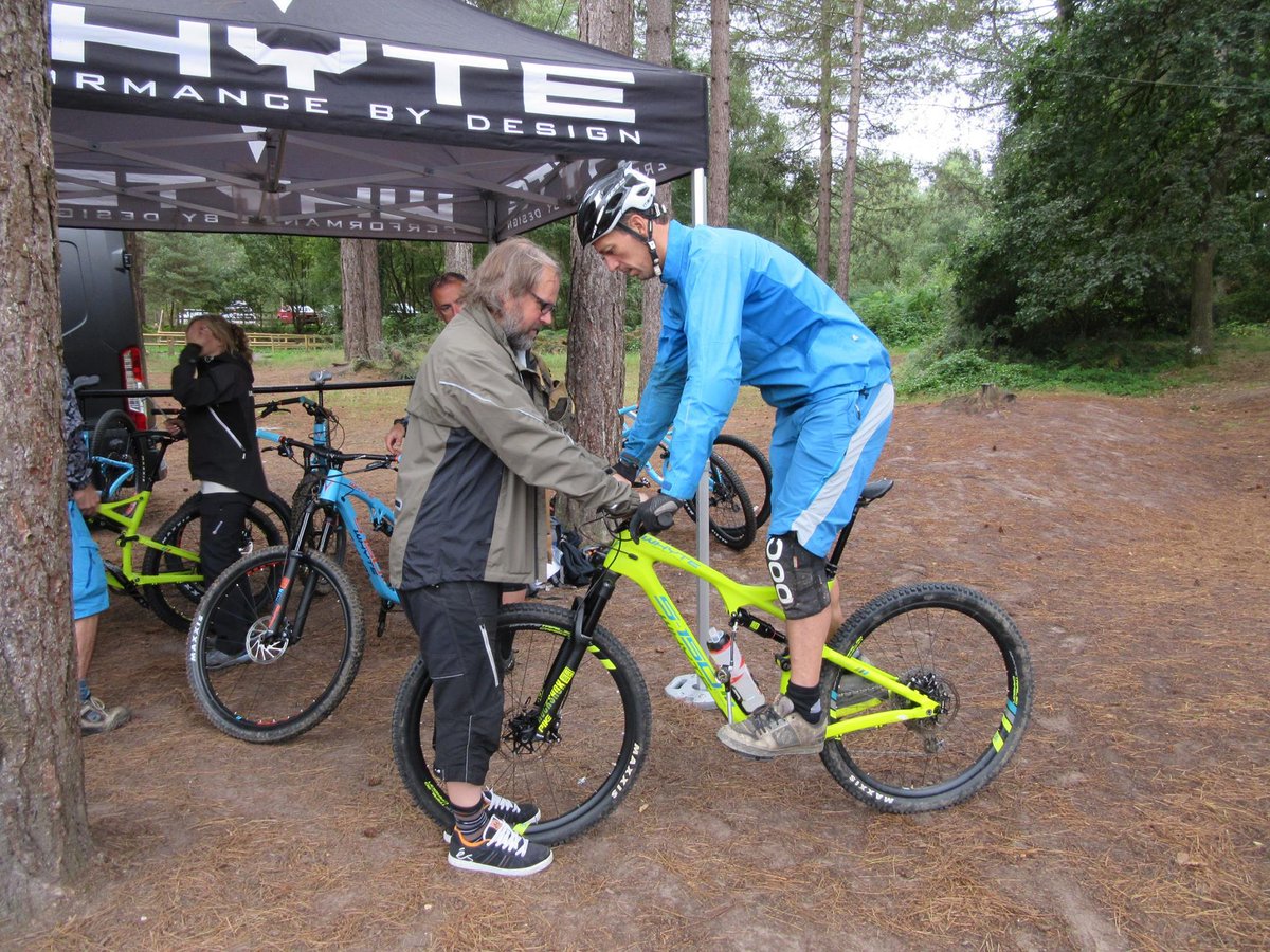 InfoPedals's tweet photo. A great #WhyteBikes Demo Day today! If you didn't manage to get down to us, don't worry, we have a demo bike at the shop for you to try out! https://t.co/DjUbP1LV9G
