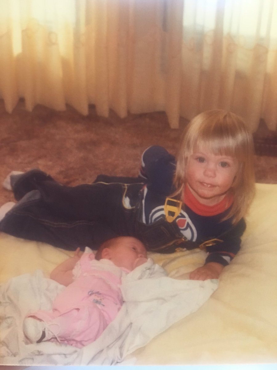 adrienneivey's tweet photo. My street cred just went WAY up with my #TalbotFan son..... #OilerNation #LifetimeFan @EdmontonOilers #1982 https://t.co/VLJ8ZIOmRL