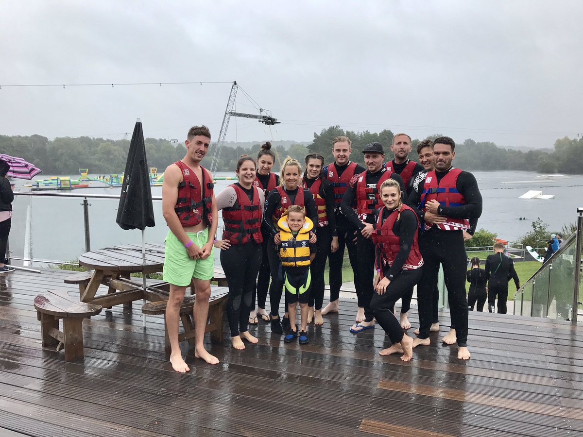 Rain only adds to the fun at <a href="/nfwpfun/">NewForestWaterPark</a> 💦☔️💦 epic day with my oldest and dearest friends!