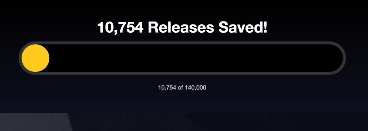 discogs's tweet photo. Over 10,000 releases saved this month already! Thanks for your help! #DiscogsSPIN Check out the stats page: https://t.co/lShHbSiDeB https://t.co/lmLjCGLpfs