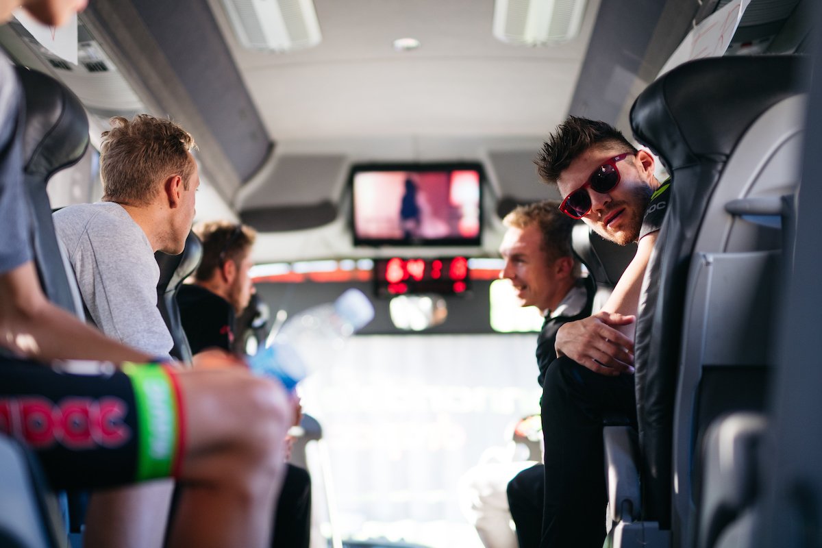 EFprocycling's tweet image. Back-to-back but this time it's a #GreenArgyle 1-2!  @alex_howes wins #TOA17 stage three ahead of @wouterwippert. All the details to come!