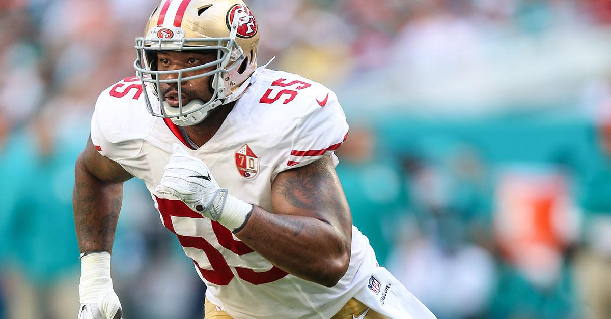 packers's tweet photo. OFFICIAL: #Packers sign LB Ahmad Brooks.

Read about what @AhmadBrooks55 brings to the defense 📰: https://t.co/KrgdKoglOf https://t.co/EMneUS3iKv