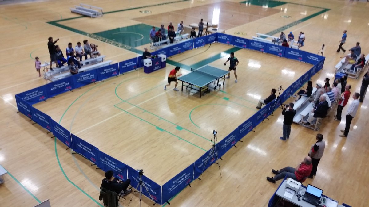 #2017EdmontonOpen Singles Division A final is in its second round!! at <a href="/SavilleCentre/">Saville Centre</a> 

#yeg #TableTennis #AbLeg