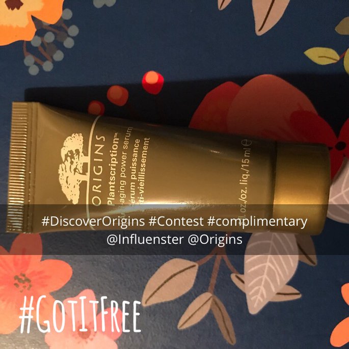 loveisself's tweet photo. #DiscoverOrigins #Contest #complimentary @Influenster @Origins loving the product https://t.co/KjbHNktRBE