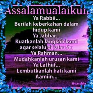 Janji1Hati's tweet photo. Bismillah mengawali setiap aktivitas semoga bermanfaat amin
~pagi https://t.co/xhMHMrQg7m
