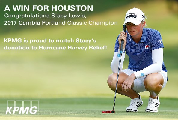 KPMGSports's tweet image. Stacy will donate her 1st place winnings to her hometown of Houston! KPMG will match her generosity. #HoustonStrong