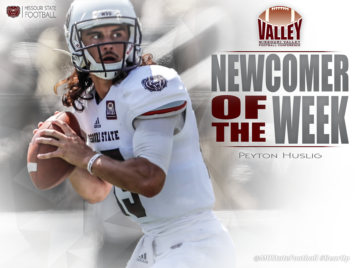 MoStateFootball's tweet photo. #MSUBears' @phuslig15 grabs @ValleyFootball Newcomer of the Week honors. #BearUp
https://t.co/4nUf3iZCOn https://t.co/6Bov9AbvdE