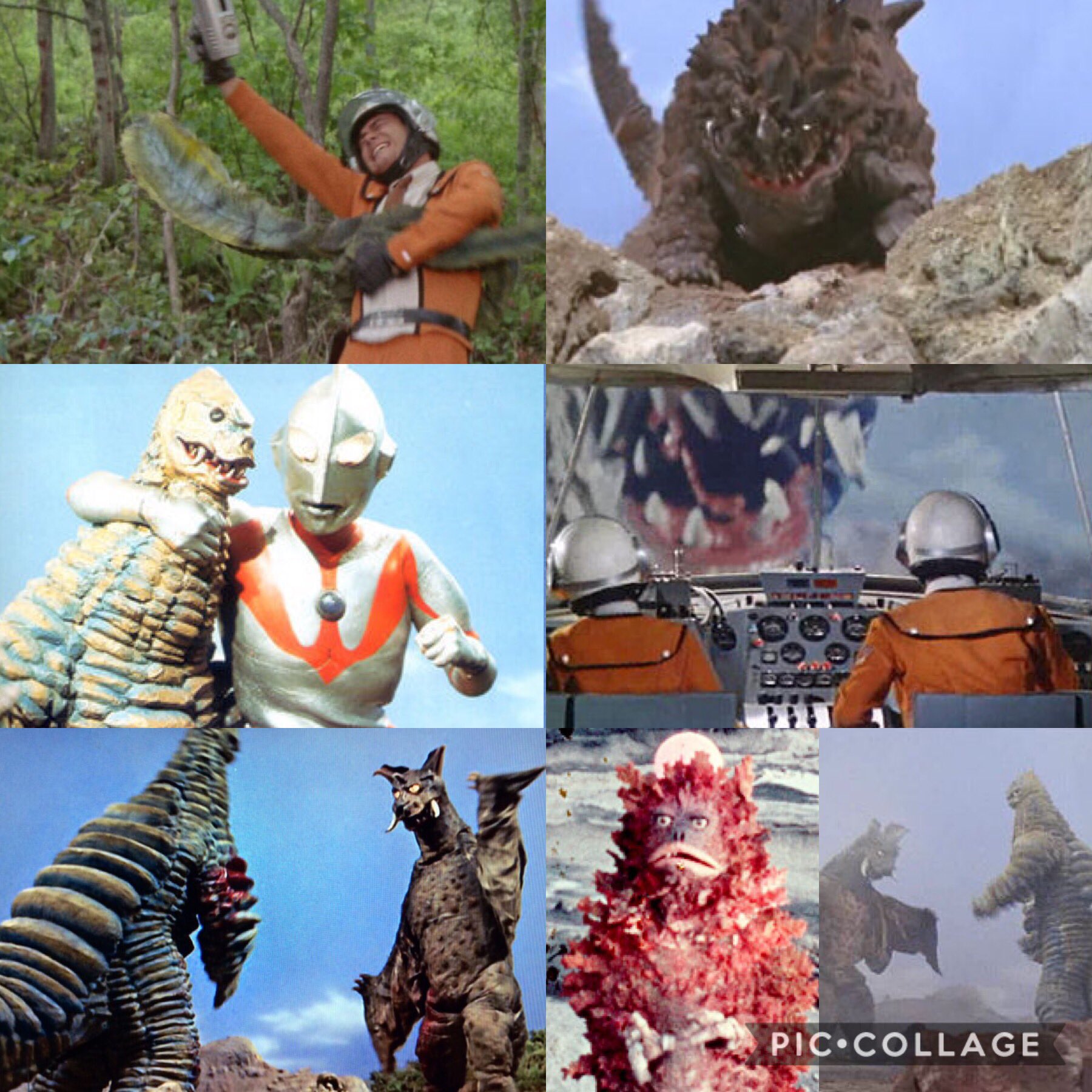 レッドキング☆怪獣無法地帯編☆ピグモン付き☆ウルトラマン☆HG ⑦