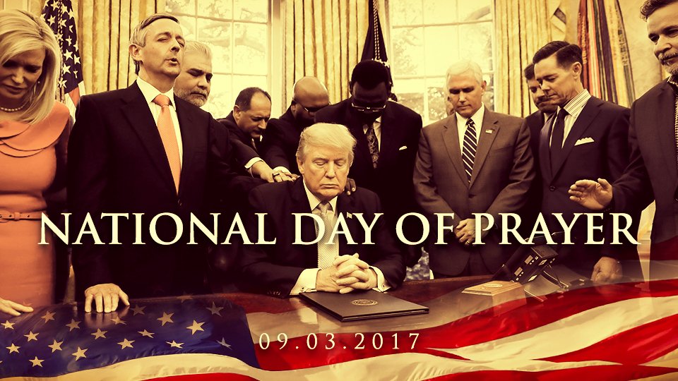 "America will thrive as long as we continue to have faith in each other and faith in God." - <a href="/realDonaldTrump/">Donald J. Trump</a>

#NationalDayOfPrayer 🙏 #MAGA