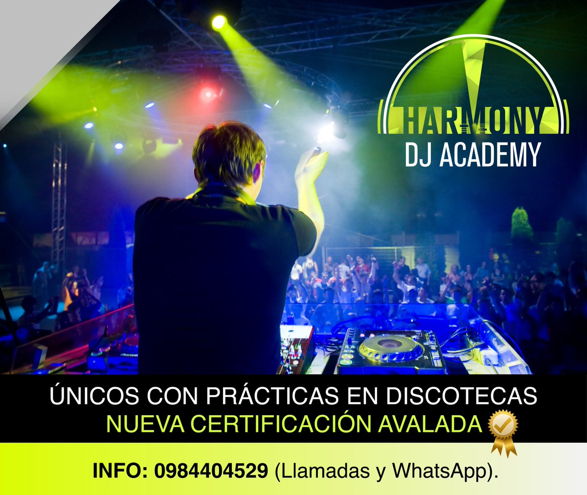 HARMONYECUADOR's tweet photo. MATRÍCULAS ABIERTAS #CURSO #DJ CROSSOVER INFO: 0984404529 #QUITO #ECUADOR https://t.co/yzQzH8Ttf8 https://t.co/O1dgLOQiww