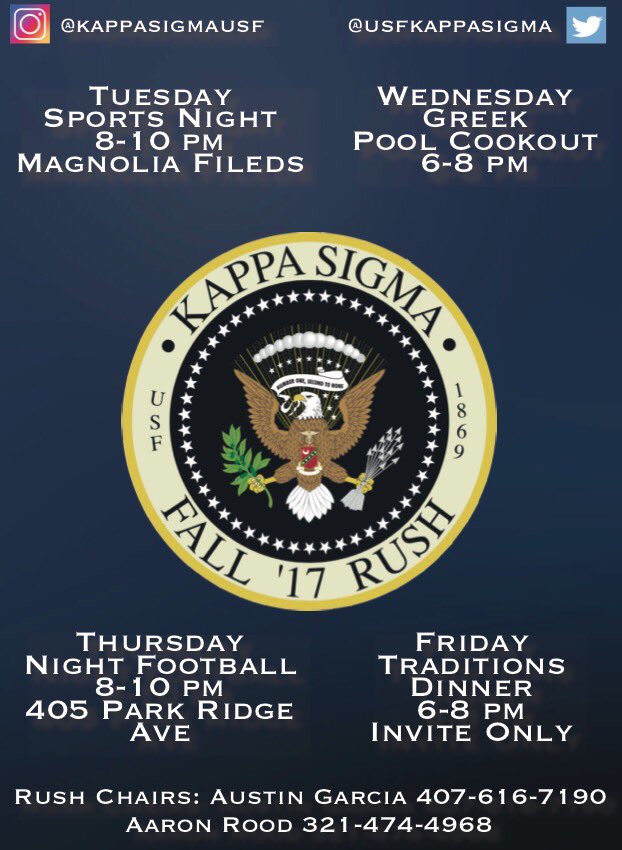 USF Kappa Sigma tweet media