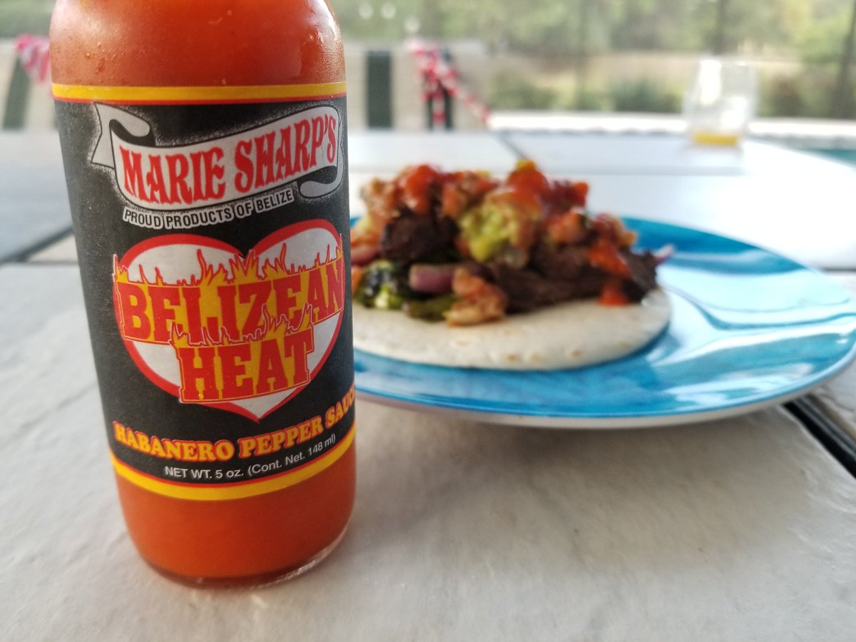 cajansona's tweet image. I love hot sauce of all varieties and origins. It's REAL hard to top Marie Sharp's Belizean Heat. #plugone