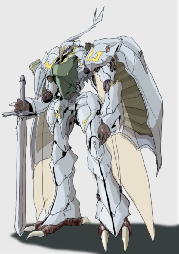 Twitter पर 黒いの イラスト用 サーバイン イラスト メカイラスト 聖戦士ダンバイン