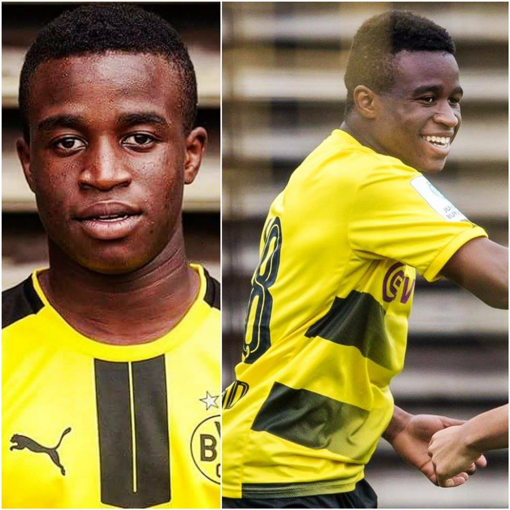 Cuando tienes 12 años y llevas 13 goles en 5 partidos con la U17 del <a href="/BVB/">Borussia Dortmund</a>
