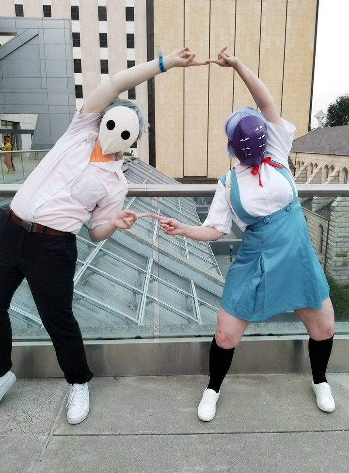 sheala23's tweet photo. #thirdimpact #instrumentality #SacAnime #Sacanime2017 https://t.co/gZTUoKYHgW