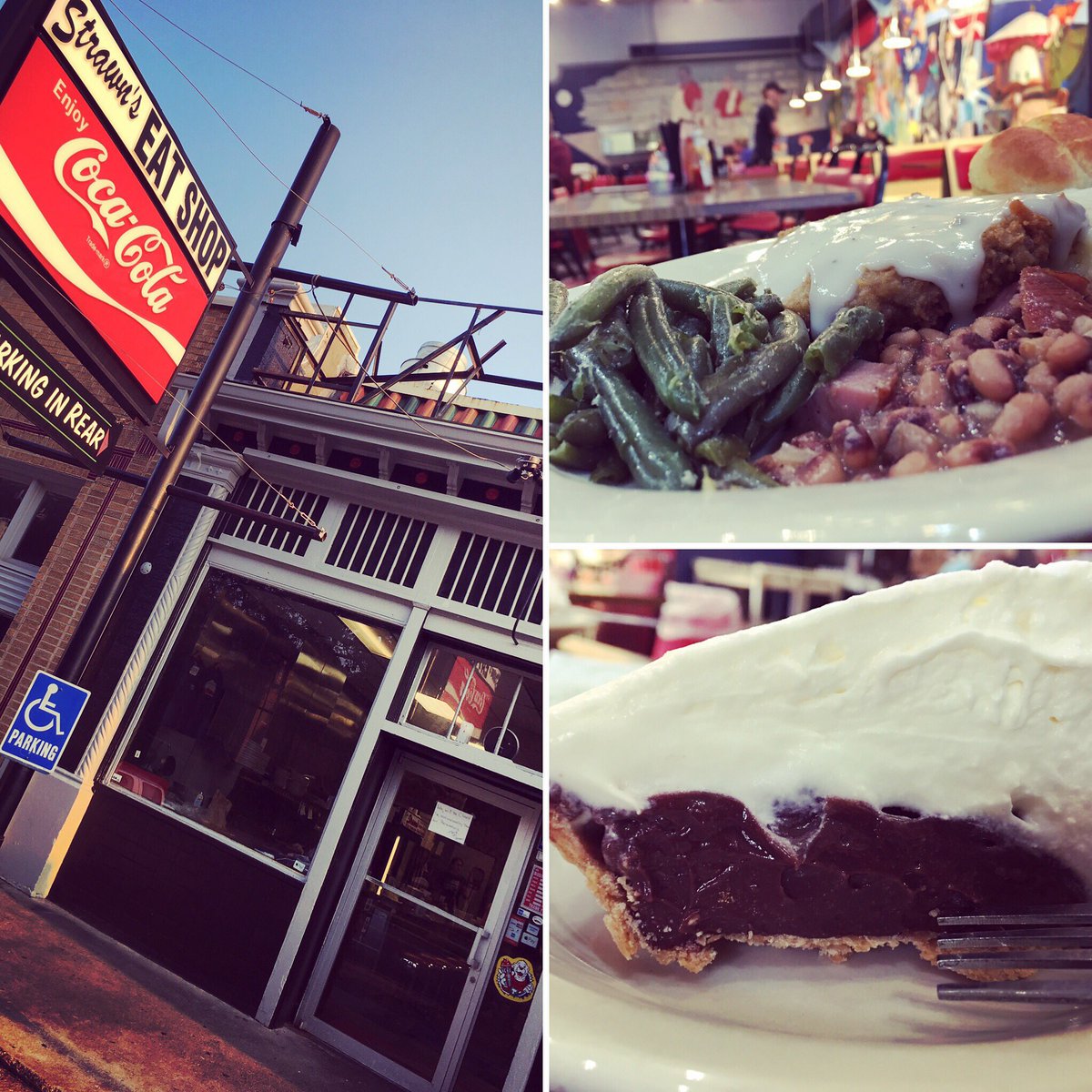 Home style southern cooking. <a href="/StrawnsEatShop/">Strawn's Eat Shop</a>