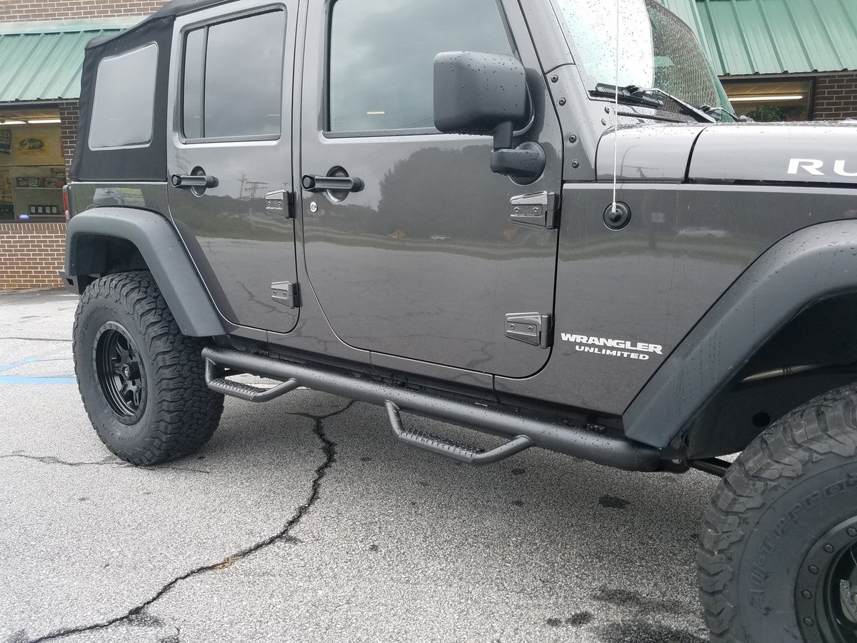 clemson4wheel's tweet photo. #jeeplife @BFGoodrichTires @WarnIndustries @roughcountry @kchilites #nfab https://t.co/ZxCw25lahk