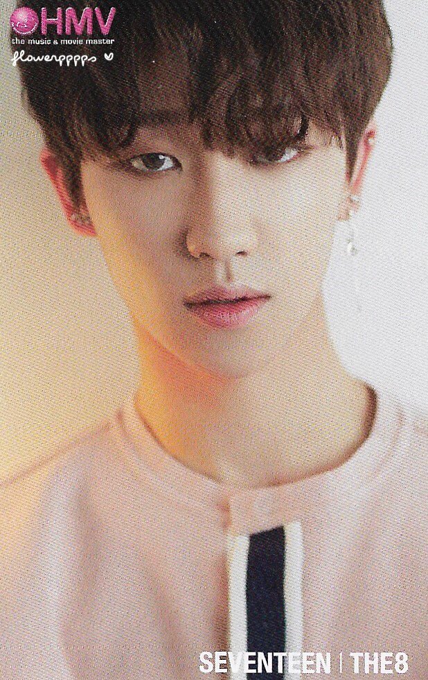 flowerpppps__'s tweet photo. [scan] ♡ ♡ HMV photocard♡ ♡ #hoshi #호시 #ホシ #the8 #디에잇  #ディエイト #徐明浩 #xuminghao #minghao #soonyoung #kwonsoonyoung #서명호  #seventeen #svt #세븐틴 https://t.co/5XYDB5kIYh