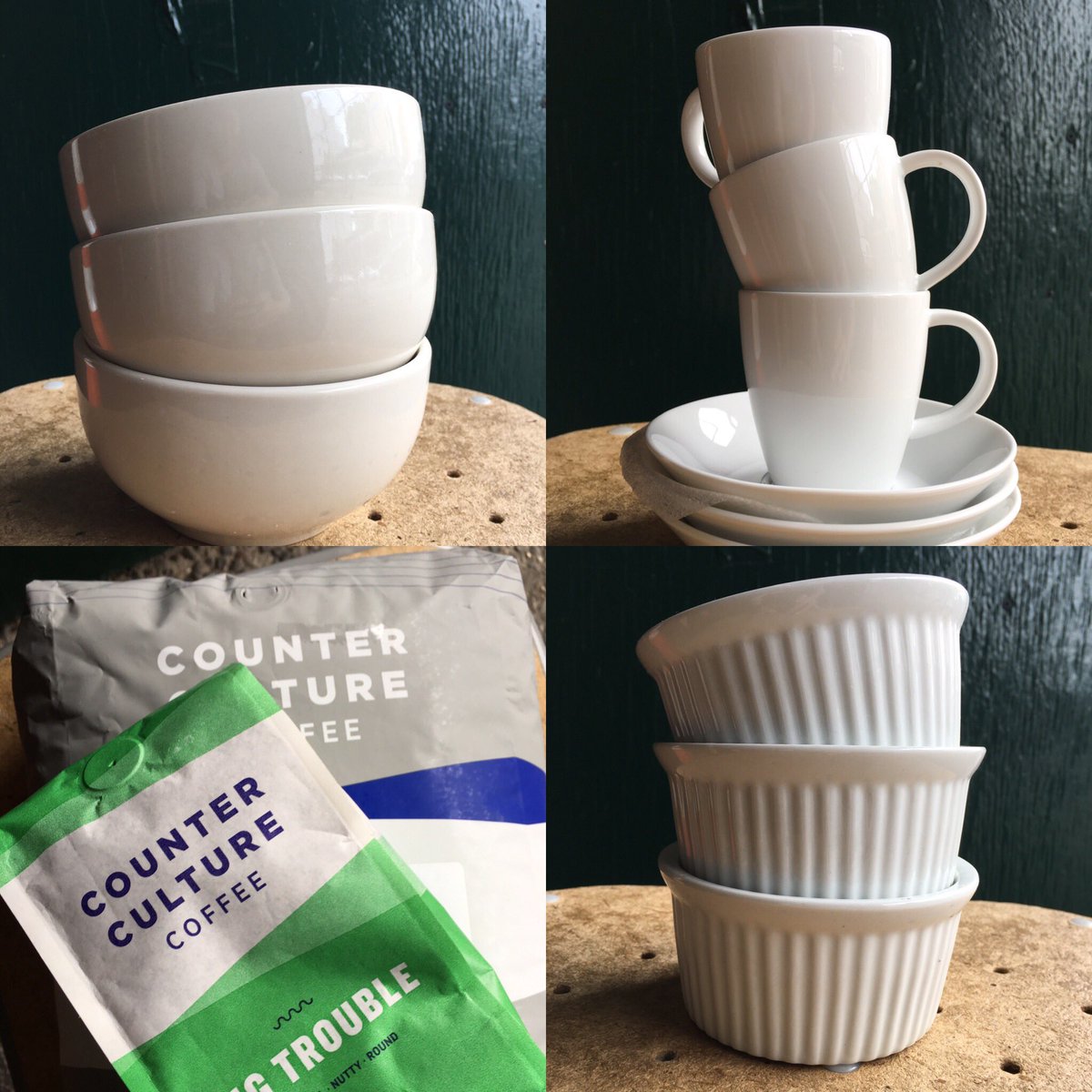 Plates! Bowls! Kickshaw history! Help us make way for the new. ☺️ Garage sale tomorrow, noon-6pm. Cash preferred.